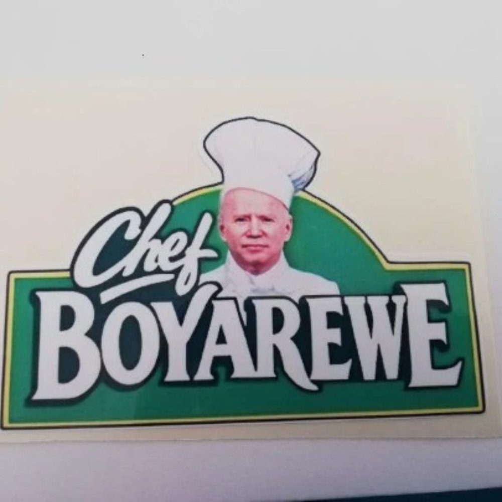 (2for10$ bundle) chef boyarewe , funny, sticker